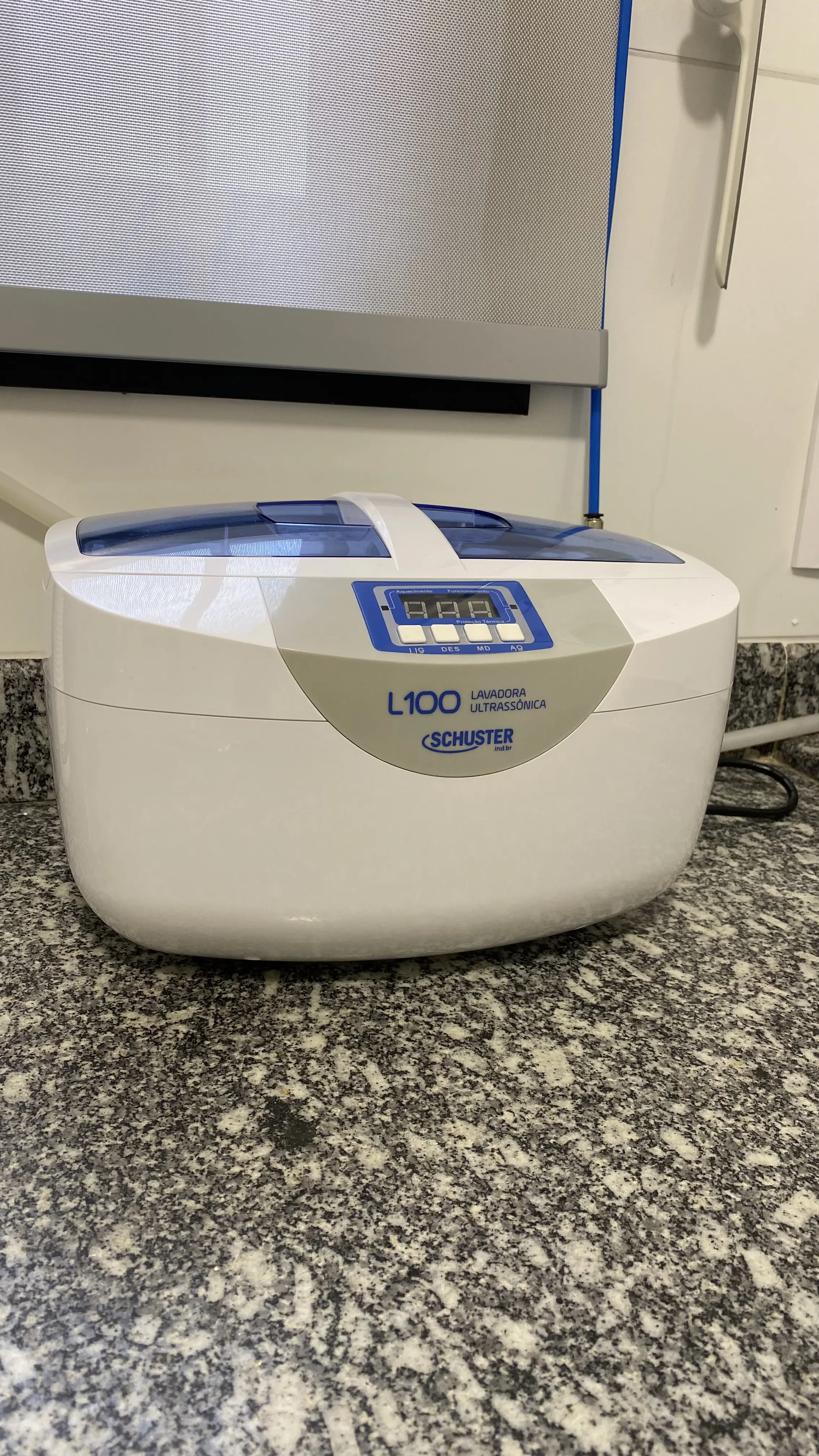 Lavadora Ultrassônica Schuster L100 — Esterilização