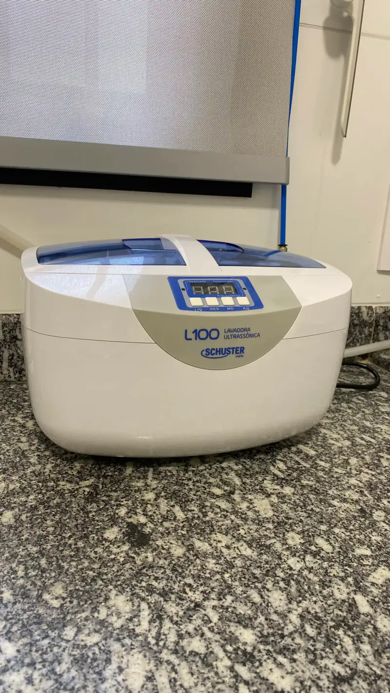 Lavadora Ultrassônica Schuster L100, Esterilização